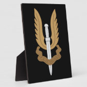 Plaque Photo SAS britannique (Côté)