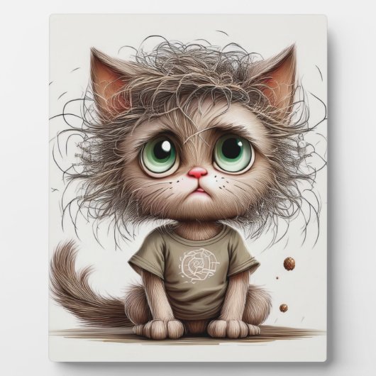 Plaque Photo Sassy Kitten (Devant)