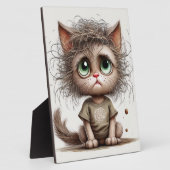 Plaque Photo Sassy Kitten (Côté)