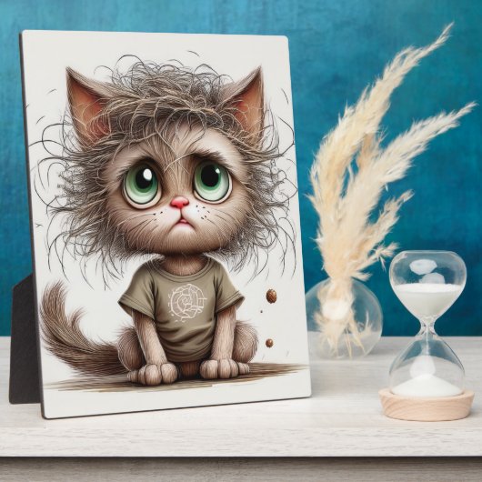 Plaque Photo Sassy Kitten (Côté)