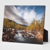 Plaque Photo Scandinavie Paysage photo (Côté)