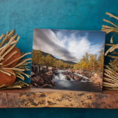 Plaque Photo Scandinavie Paysage photo (Côté)