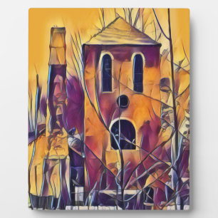 PLAQUE PHOTO SCARY SPOOKY