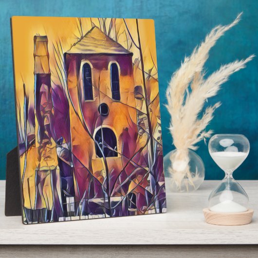 PLAQUE PHOTO SCARY SPOOKY (Côté)