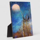 Plaque Photo Scène de forêt lunaire (Côté)