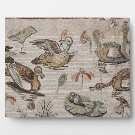 Plaque Photo Scene of waterfowl on the Nile (Devant)