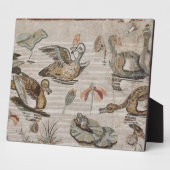 Plaque Photo Scene of waterfowl on the Nile (Côté)