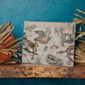 Plaque Photo Scene of waterfowl on the Nile (Côté)