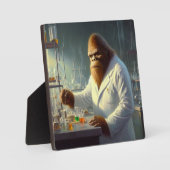 Plaque Photo Scientifique de Bigfoot (Recto)