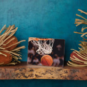 Plaque Photo Scoring de basket-ball (Côté)