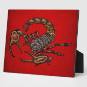 Plaque Photo Scorpion (Côté)