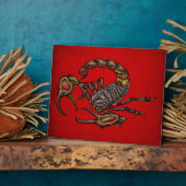 Plaque Photo Scorpion (Côté)