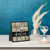 Plaque Photo Script Besties Photo Collage Personalized (Insitu)