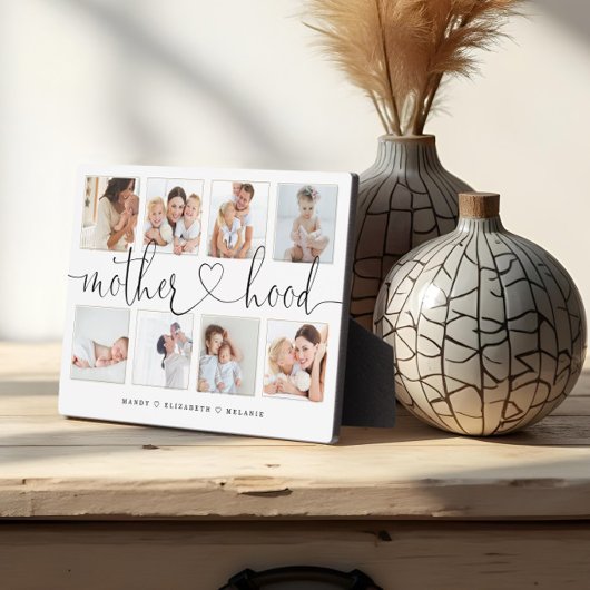Plaque Photo Script de la mère | Cadeau Pour Les Mères Photo Co
