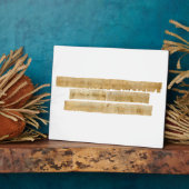 Plaque Photo Scroll de la Grande Isaïe d'origine Scrolls de la  (Côté)