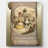 Plaque Photo Scrooge de Noël - Carol de Noël (Devant)