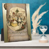 Plaque Photo Scrooge de Noël - Carol de Noël (Côté)