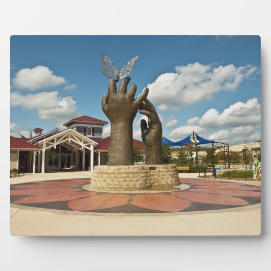 Plaque Photo Sculpture Taking Flight (Devant)