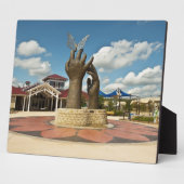 Plaque Photo Sculpture Taking Flight (Côté)