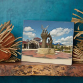 Plaque Photo Sculpture Taking Flight (Côté)