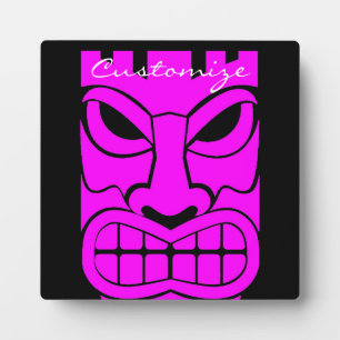 Plaque Photo Sculpture Tiki rose Thunder_Cove