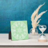 Plaque Photo Seafoam Mandala (Insitu)
