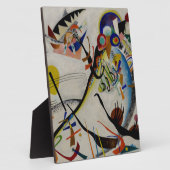 Plaque Photo Segment bleu Kandinsky (Côté)