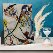 Plaque Photo Segment bleu Kandinsky (Côté)