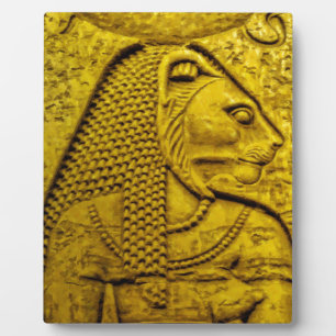 Plaque Photo Sekhmet