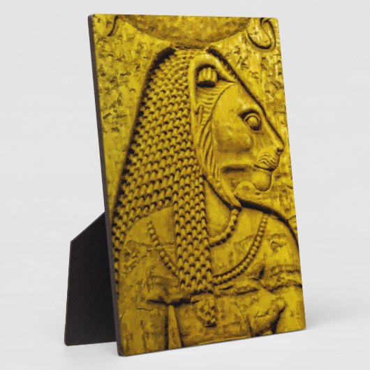 Plaque Photo Sekhmet (Côté)
