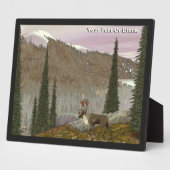 Plaque Photo Selkirk Caribou (Côté)