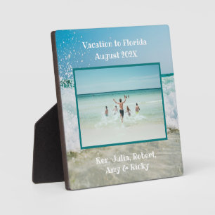 Plaque Photo Semaine Plage Famille Réunion Vacances Océan Scène