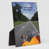 Plaque Photo Sensibilisation à la moto (Côté)