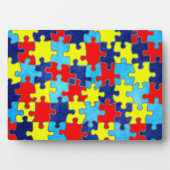 Plaque Photo Sensibilisation sur l'autisme-Puzzle par Shirley T (Devant)