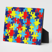 Plaque Photo Sensibilisation sur l'autisme-Puzzle par Shirley T (Côté)