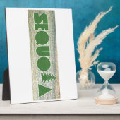 Plaque Photo Séquoia (Côté)