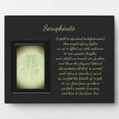 Plaque Photo Seraphinite Crystal Fairy (Devant)