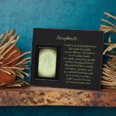 Plaque Photo Seraphinite Crystal Fairy (Côté)