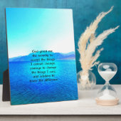 Plaque Photo Serenity Prayer (Côté)