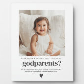 Plaque Photo Serez-Vous Mes Parents - Proposition Photo (Devant)