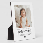 Plaque Photo Serez-Vous Mes Parents - Proposition Photo (Côté)