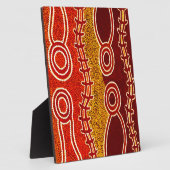 Plaque Photo Serpents autochtones. (Côté)