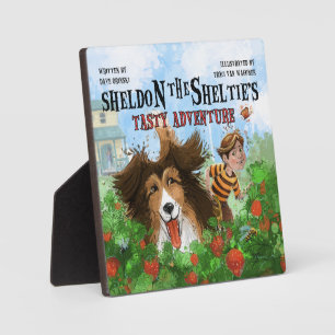 Plaque Photo Sheldon the Sheltie