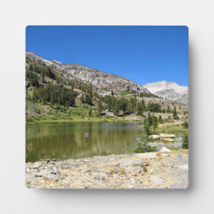 Plaque Photo Shell Lake, Tioga Pass,