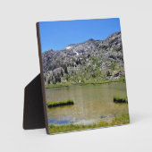 Plaque Photo Shell Lake, Tioga Pass, (Recto)