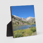 Plaque Photo Shell Lake, Tioga Pass, (Recto)