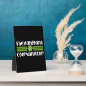 Plaque Photo Shenanigans Coordonnateur Saint Patrick's Day (Côté)