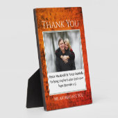 Plaque photo Shepherd MERCI PASTOR (Côté)