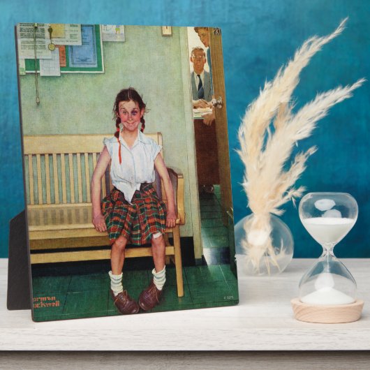 Plaque Photo Shiner ou Outside the Principal's Office (Côté)