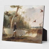 Plaque Photo Shooting de Pheasant (Côté)